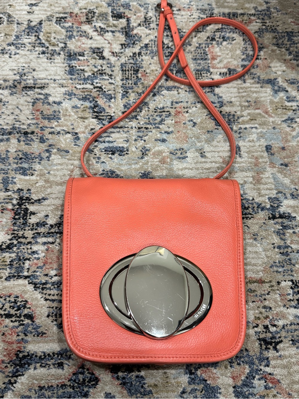 BODHI Vibrant Orange Leather Handbag - Registered Serial BBW00008696 - Picture 16 of 16